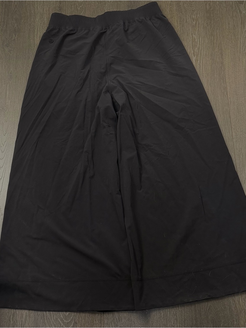 Lululemon Stretch Woven High Rise Flowly Wide Leg Cropped Pant Sz L - Picture 5 of 7